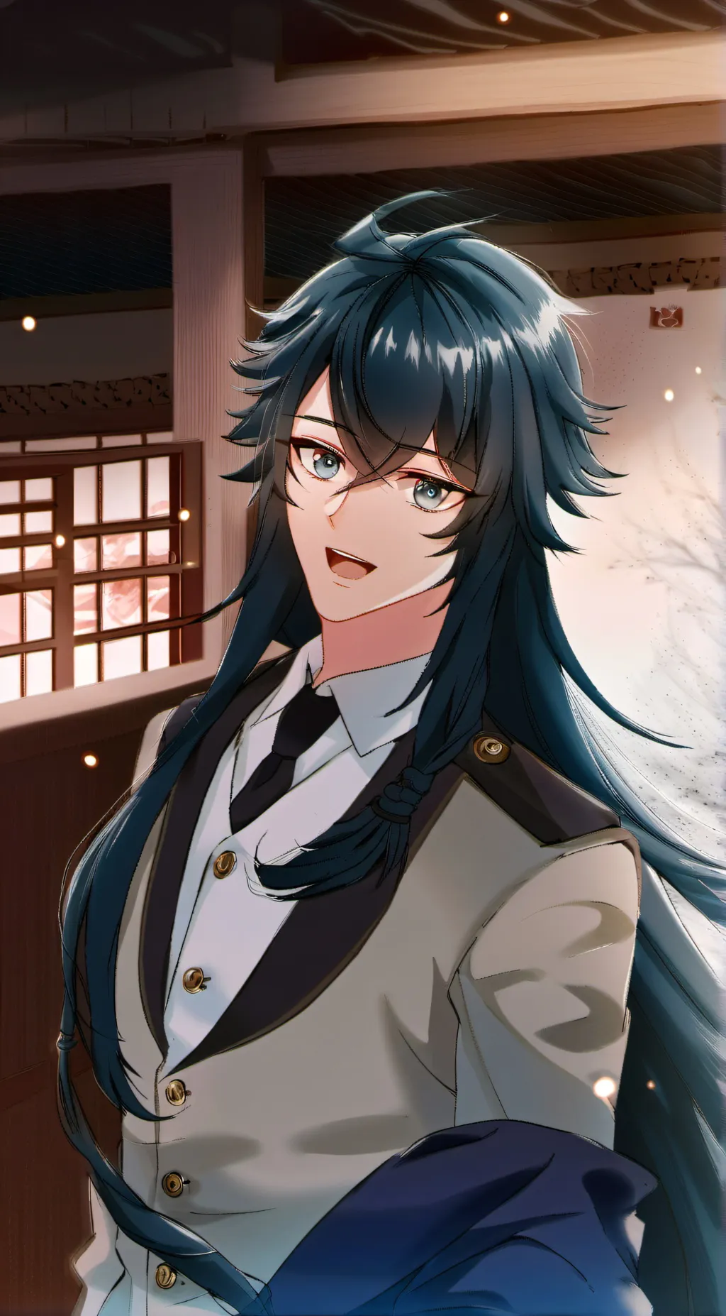 ai character: ✨ muichiro ✨ background