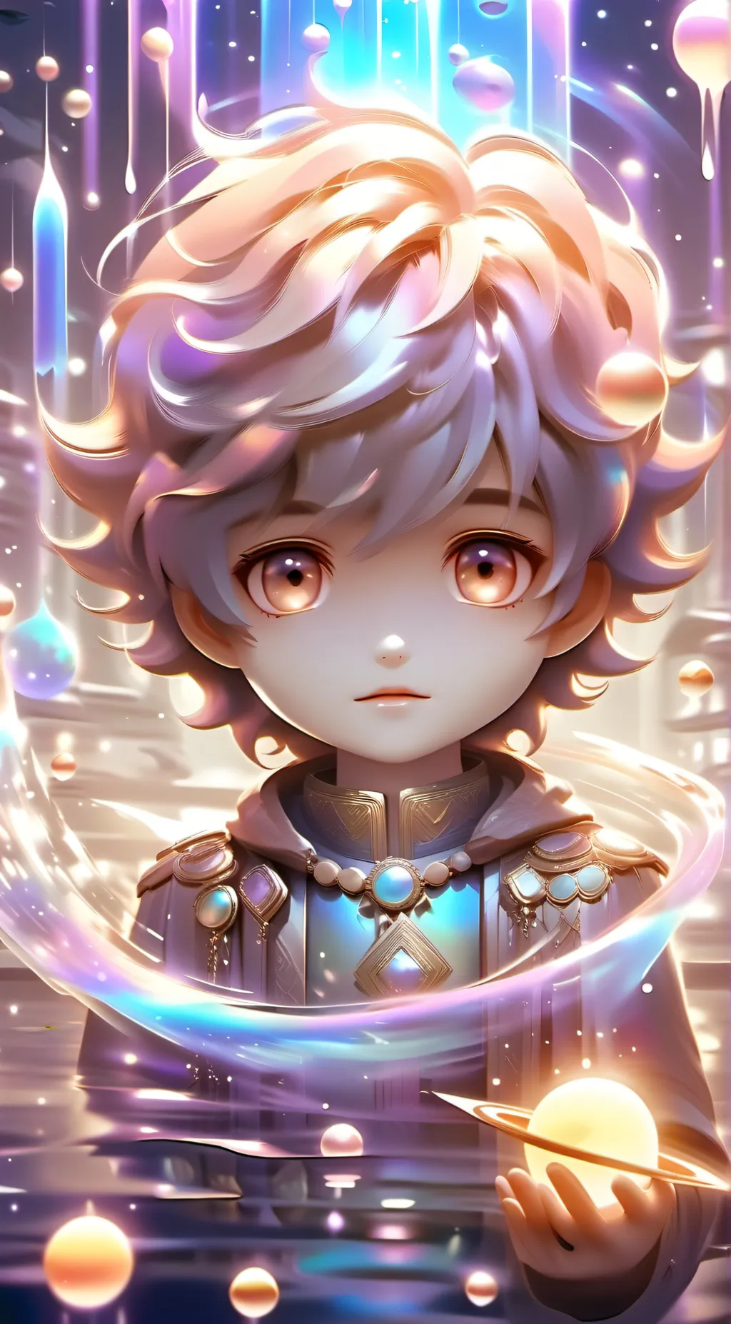 ai character: Levi  background