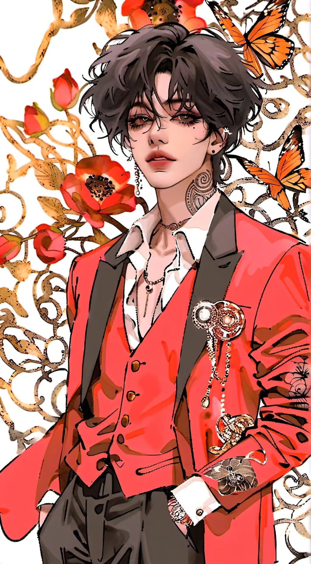 ai character: ..  background