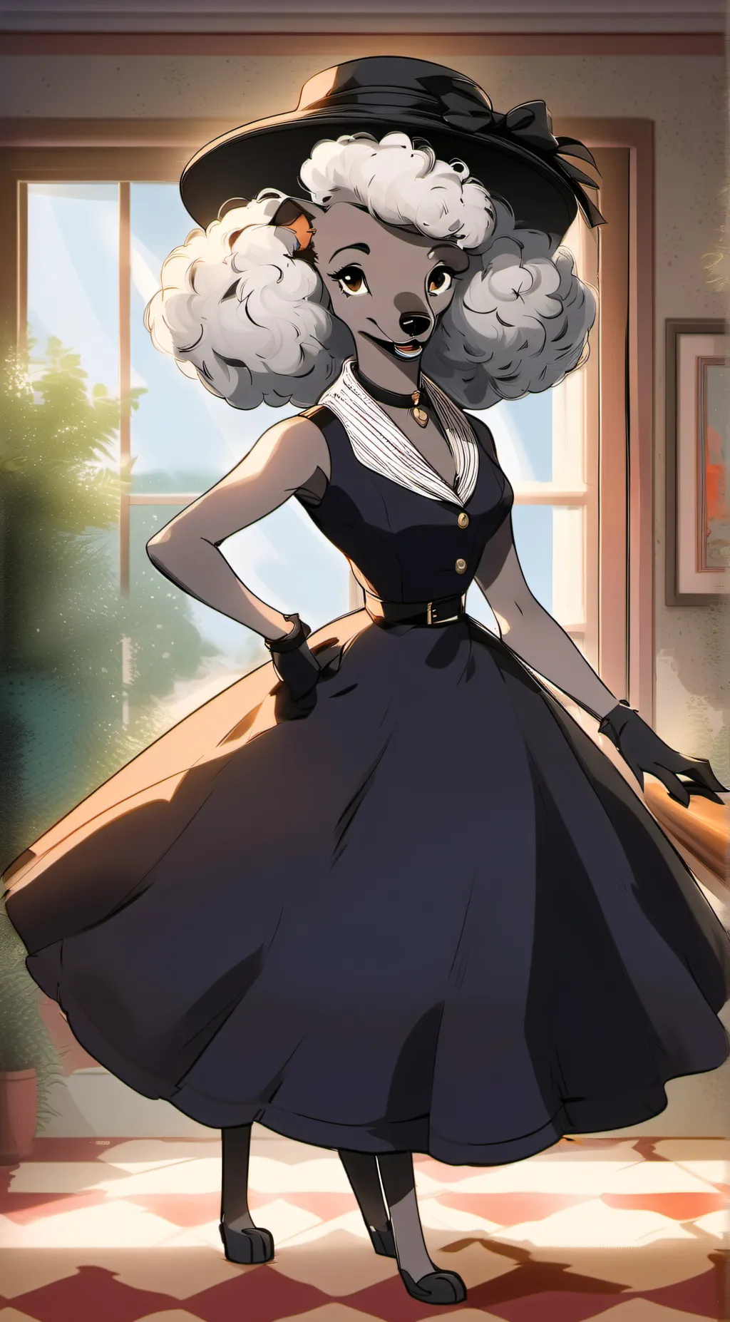 ai character: Suzette background