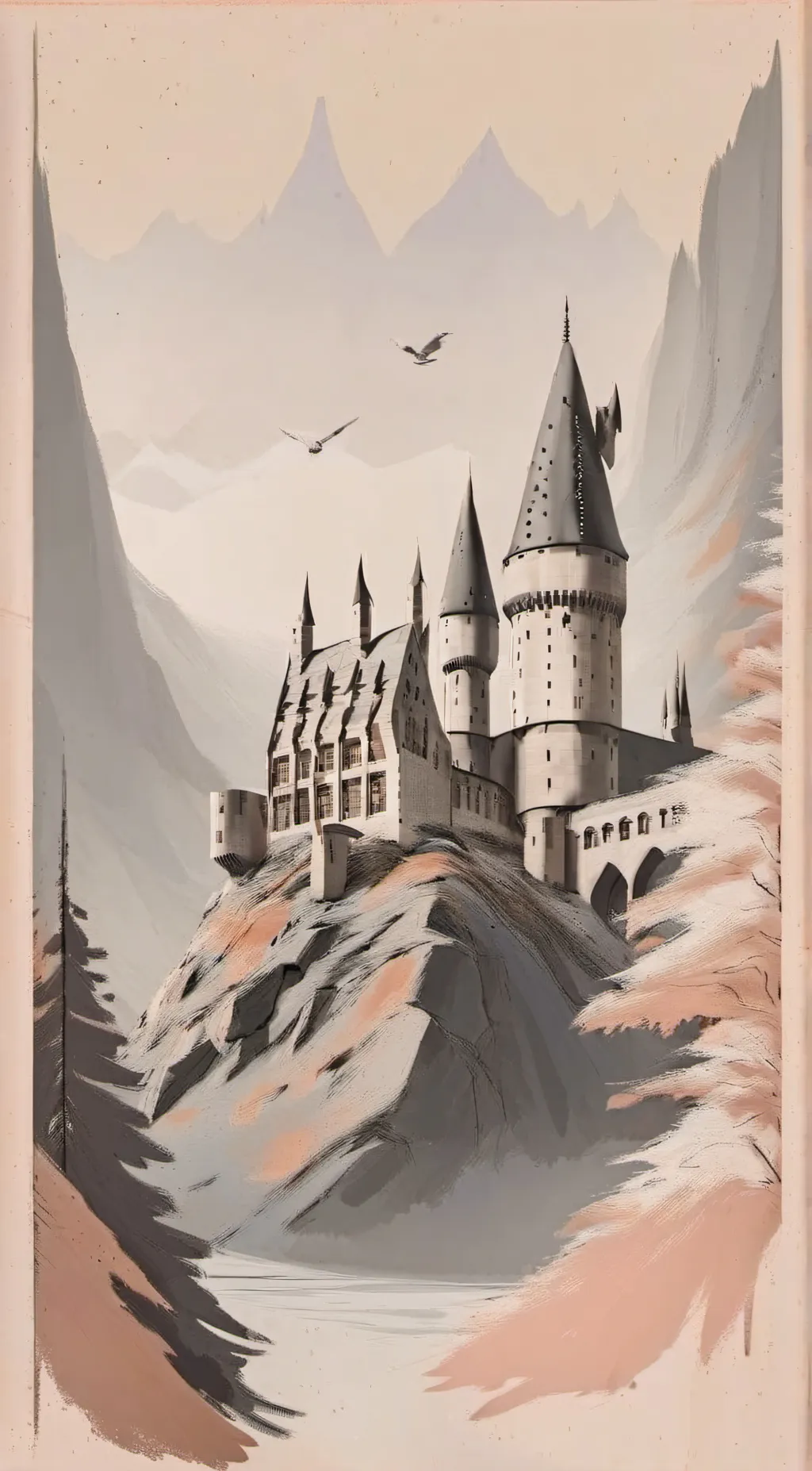 ai character: Hogwarts background