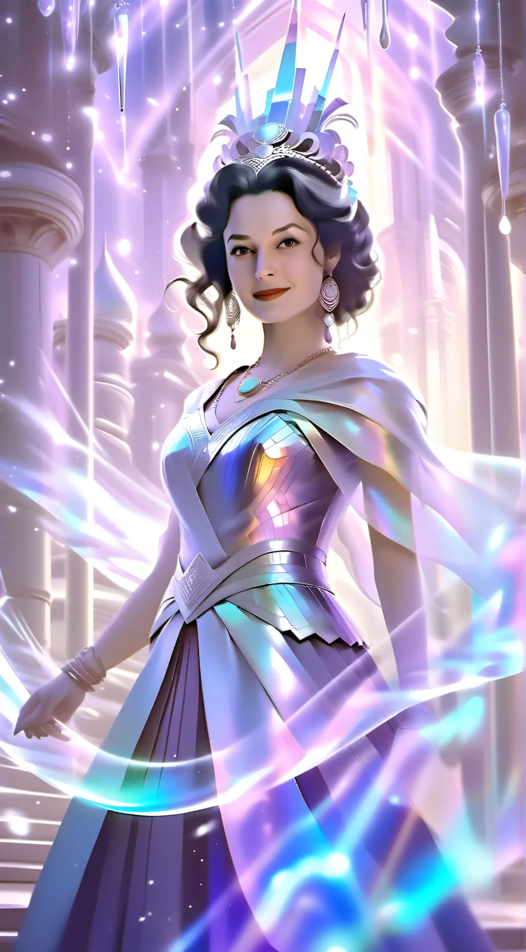 ai character: Queen Rebecca  background
