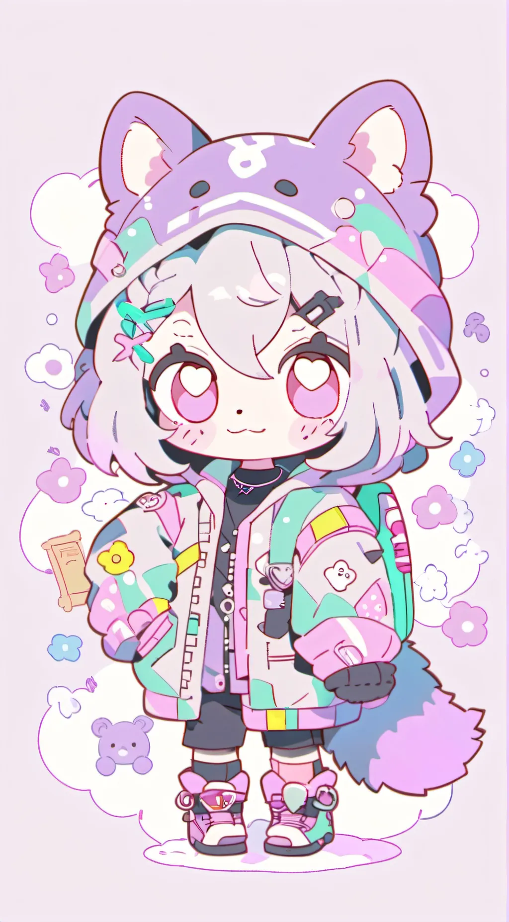 ai character: indigo park!!! background
