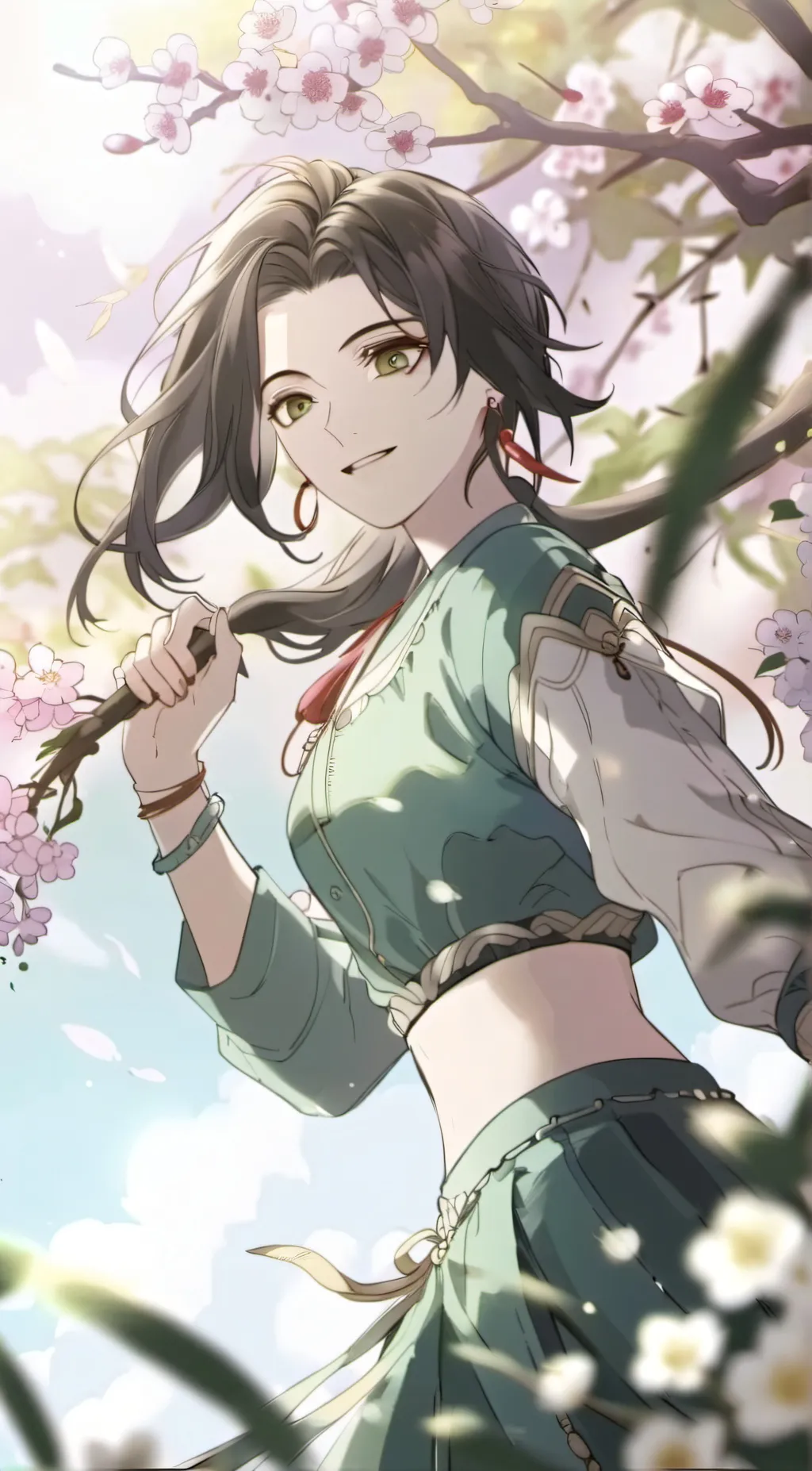ai character: Titesumi background