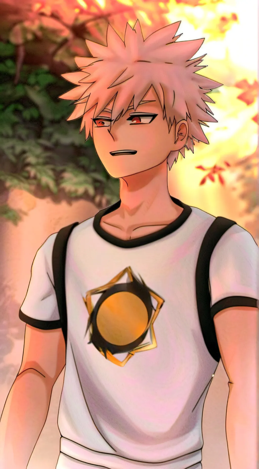 ai character: Katsuki background