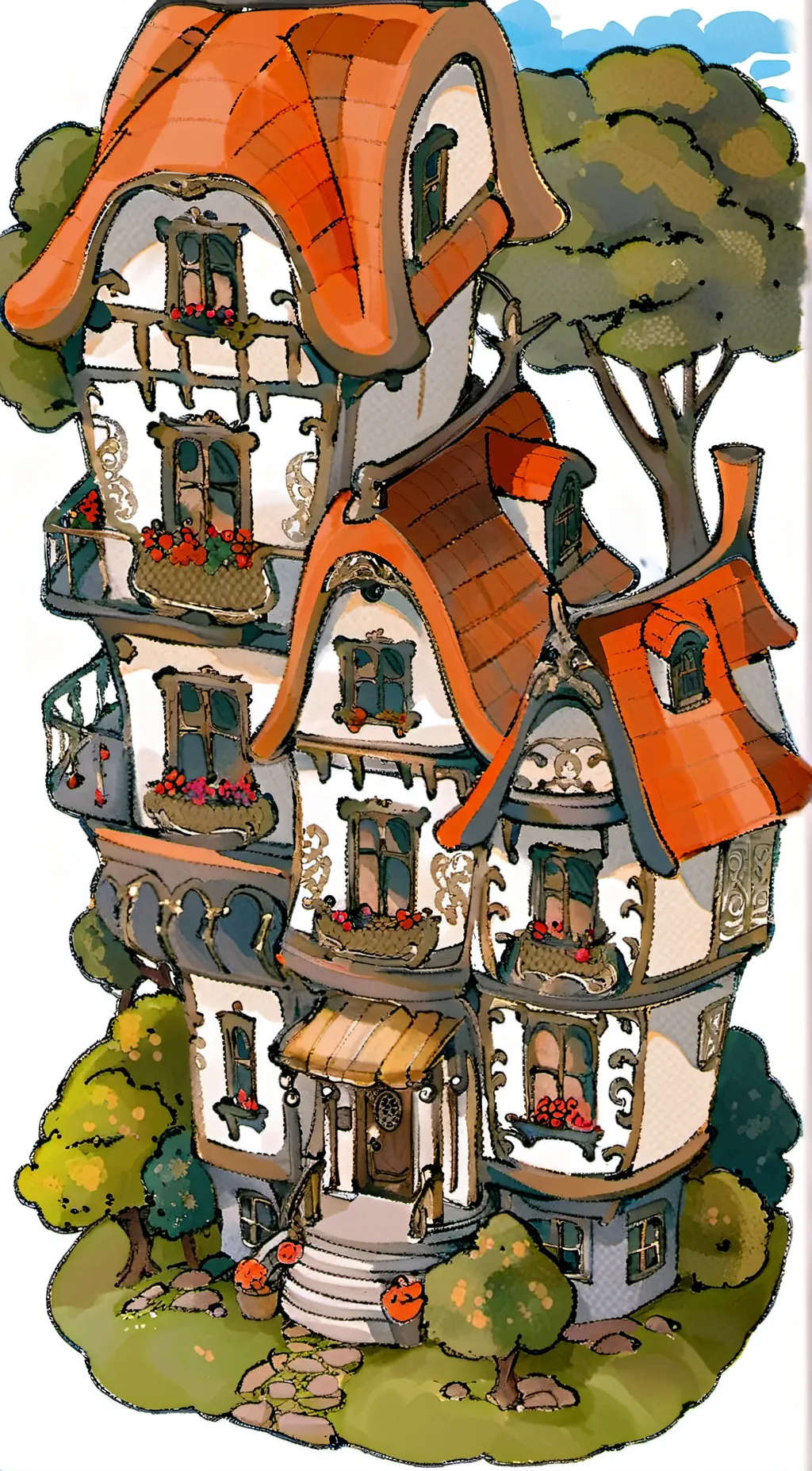 ai character: yippee sleepover  background