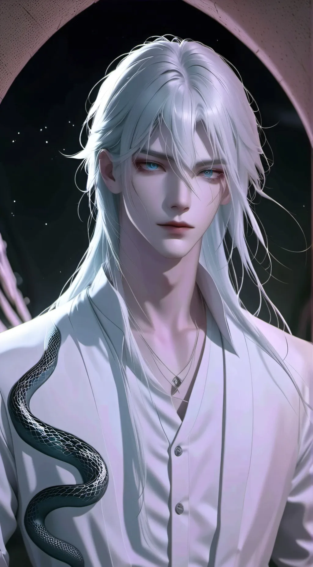 ai character: Leo background