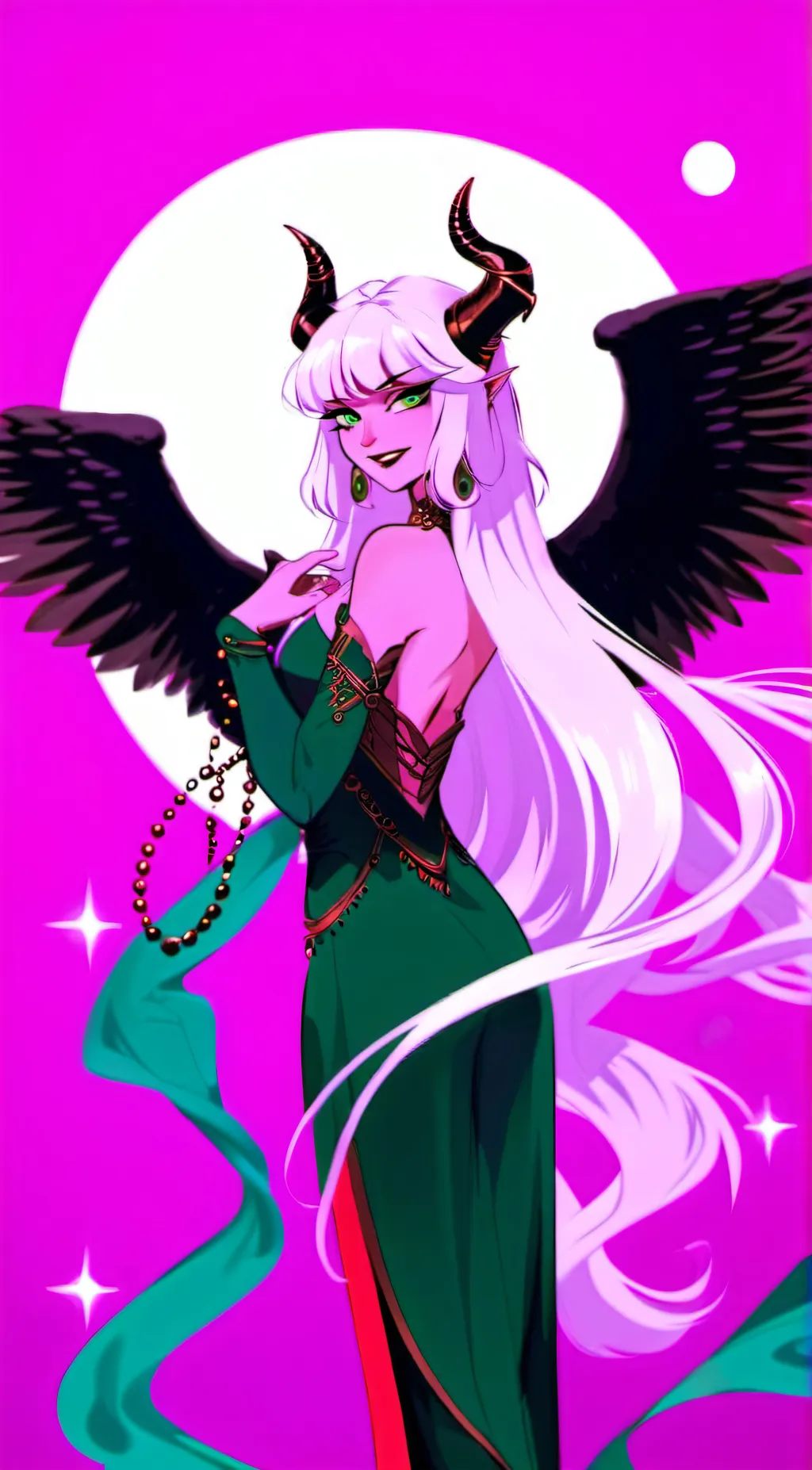 ai character: Verosika Mayday background