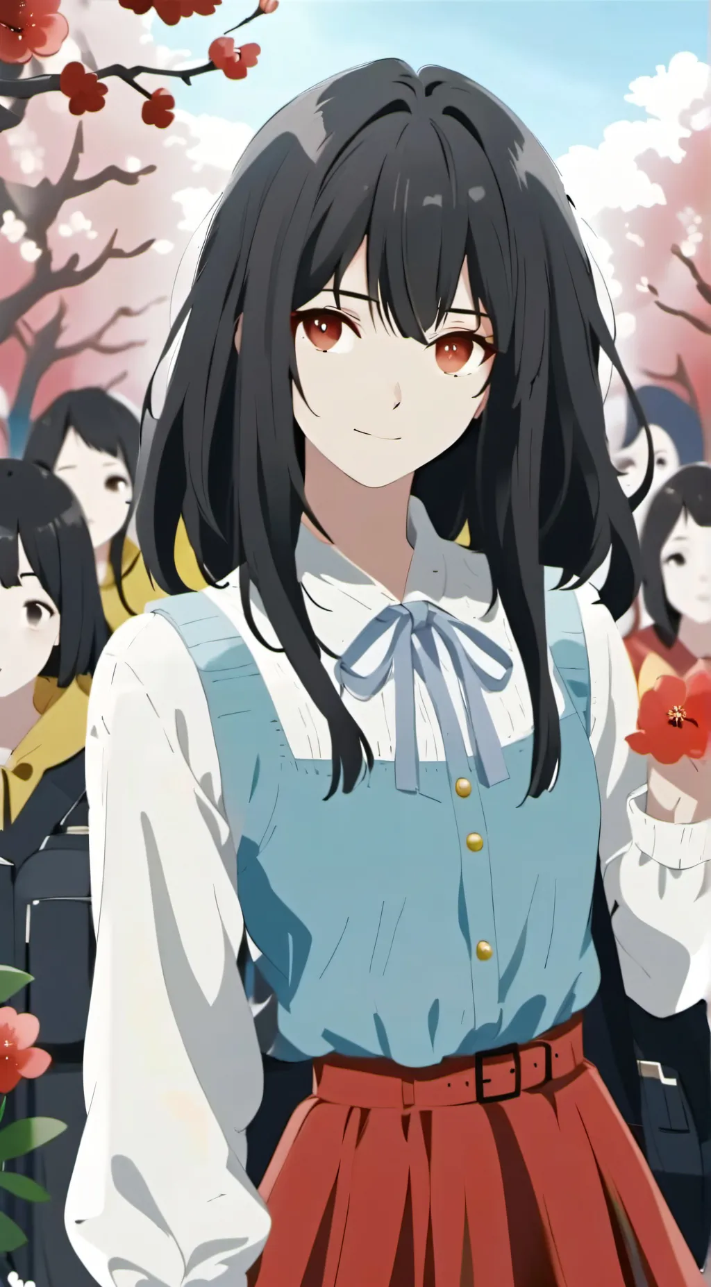 ai character: Mina background