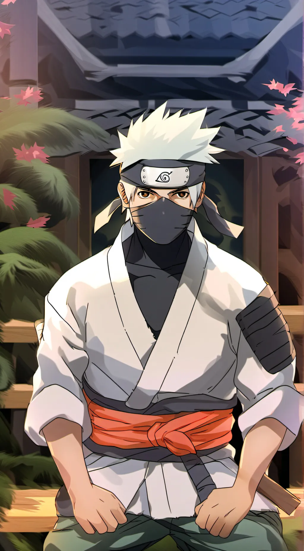 ai character: kakashi hatake background
