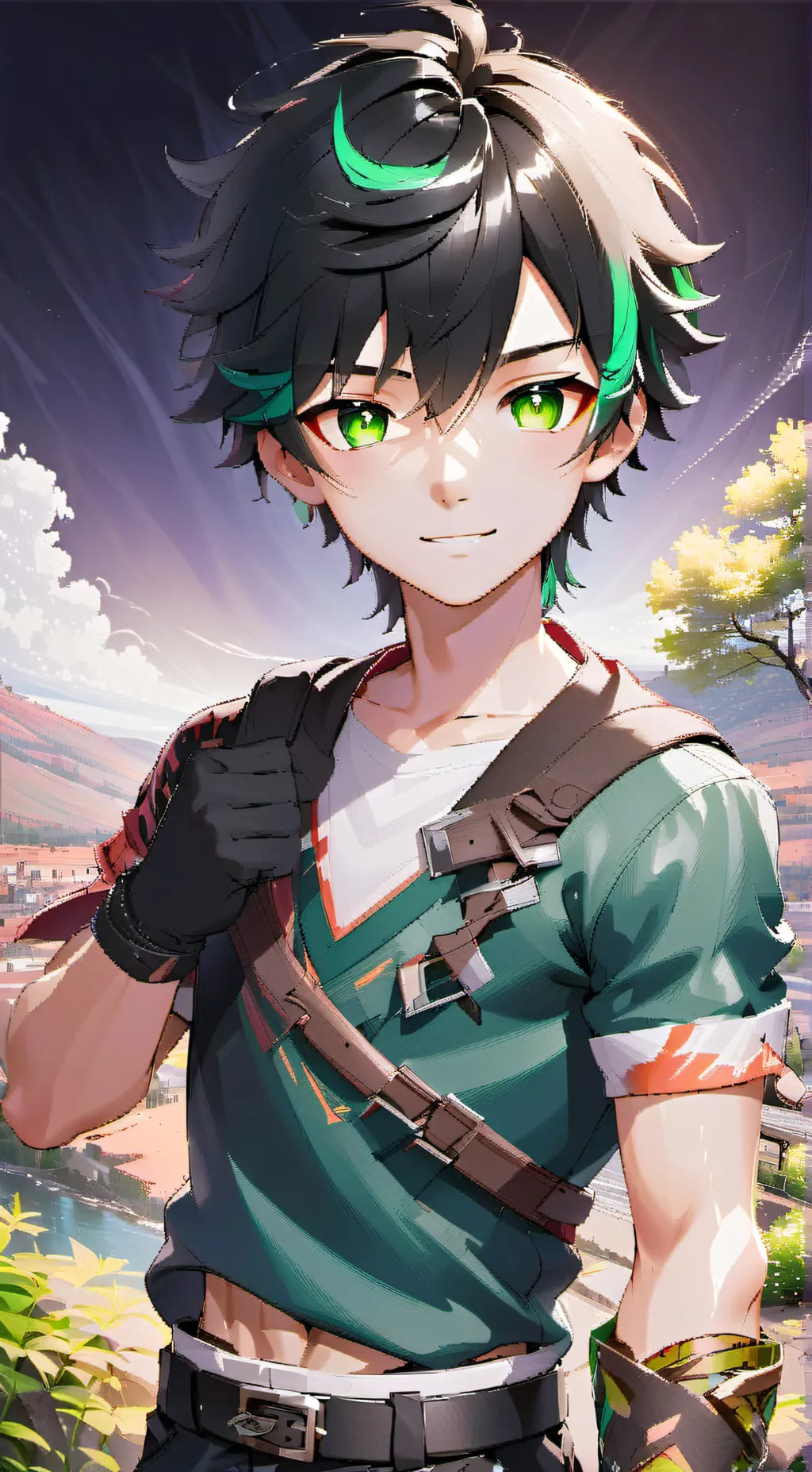 ai character: Cai background