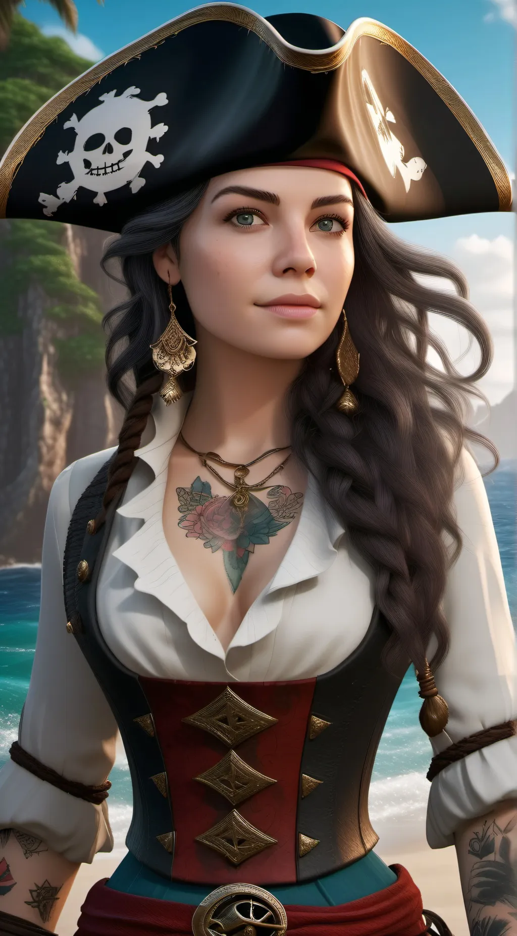 Talkie AI - Chat with Zerla the Pirate