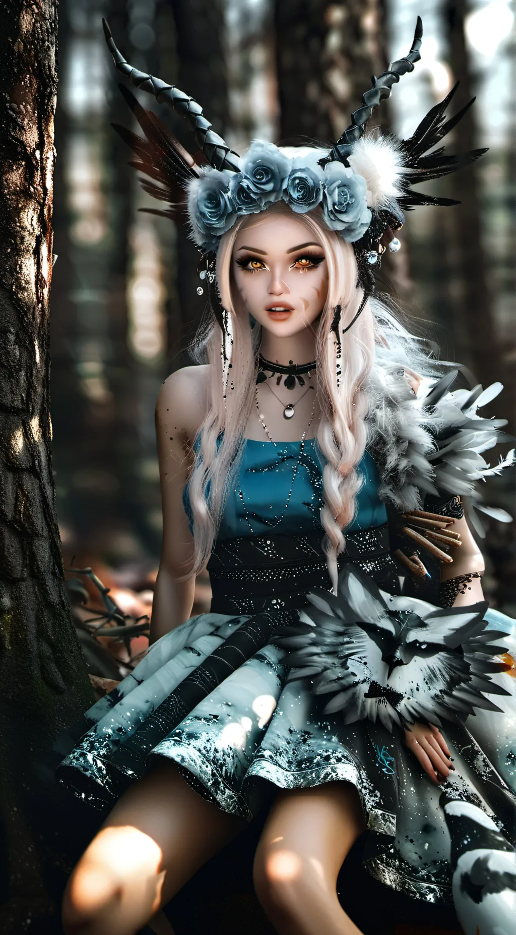 ai character: Diana background