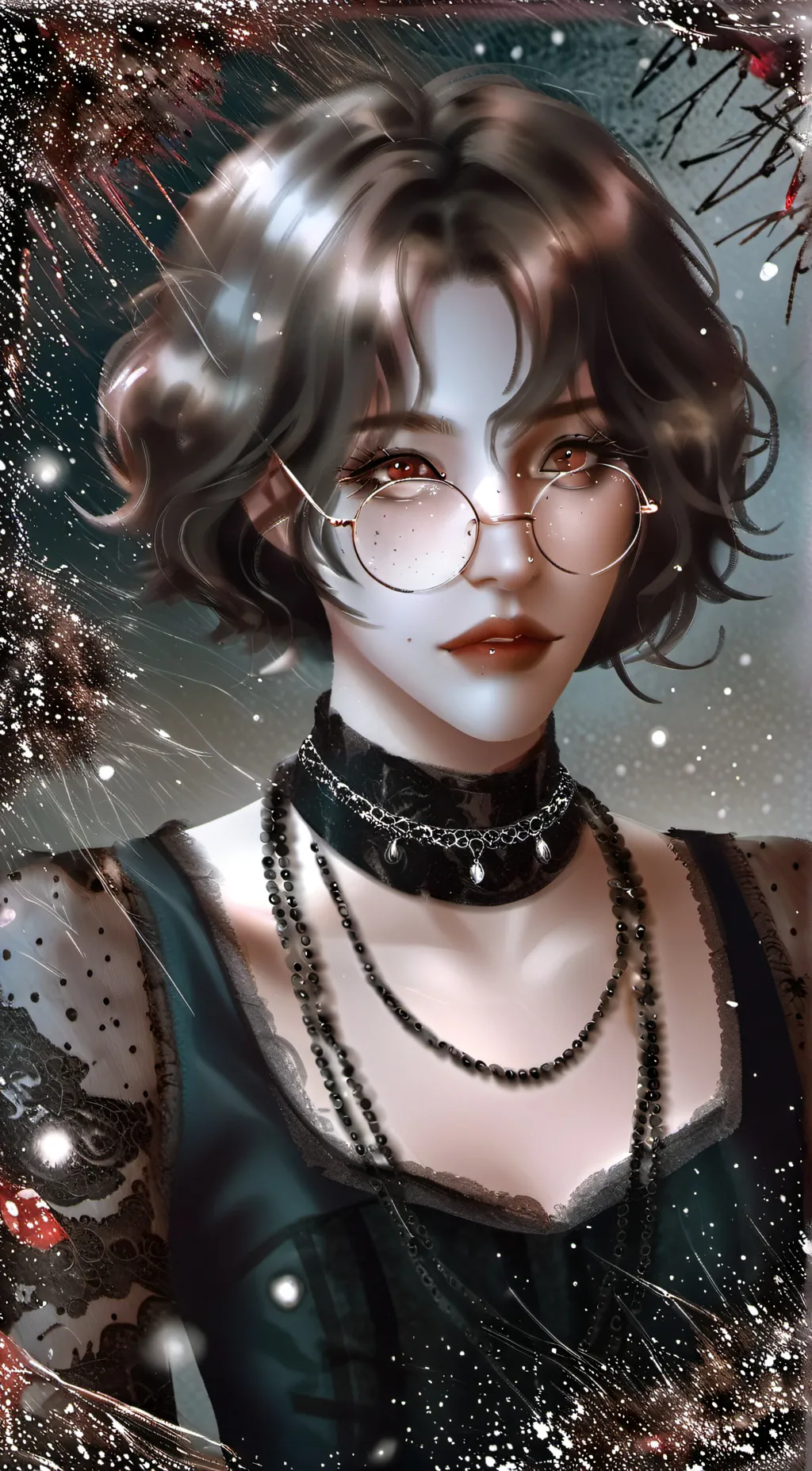 ai character: Rose background