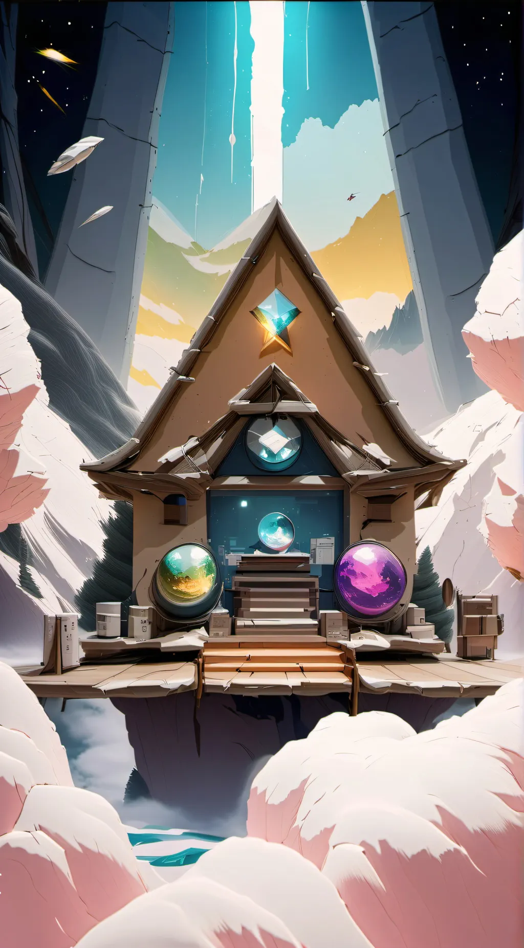 ai character: fallen gems  background