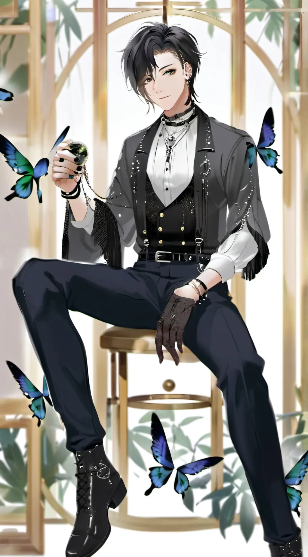 ai character: +Orion+ background