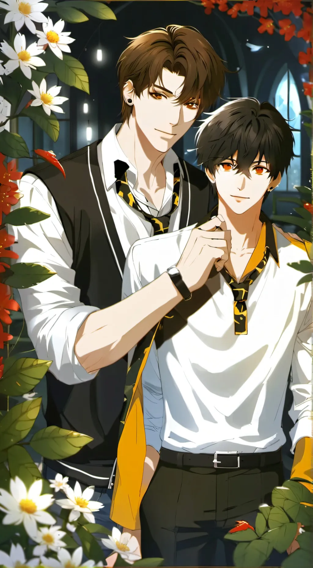 ai character: gay background