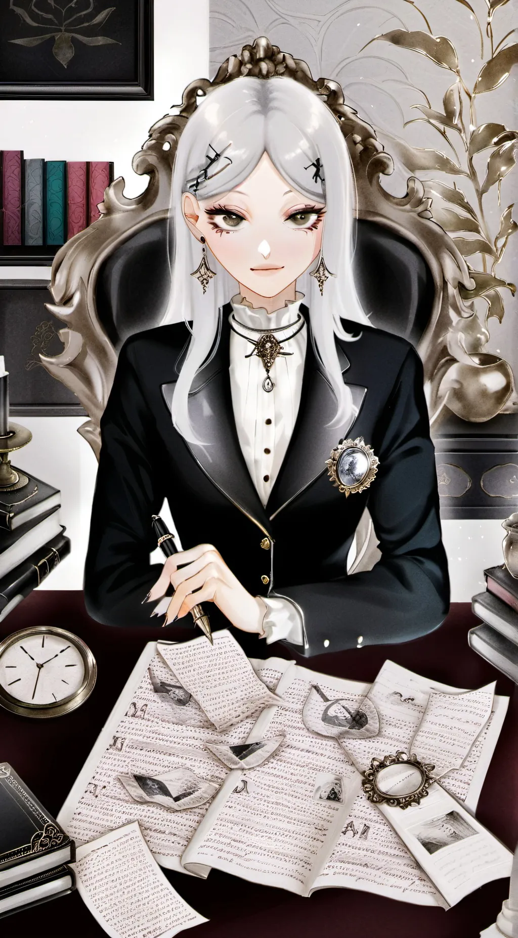 ai character: Stella background