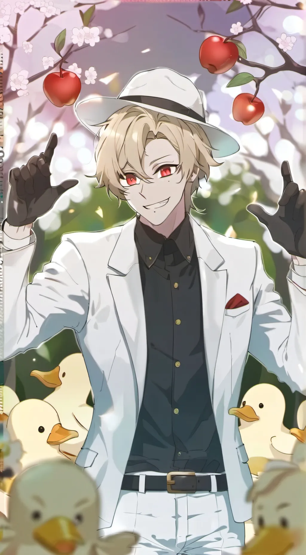 ai character: Lucifer HH background