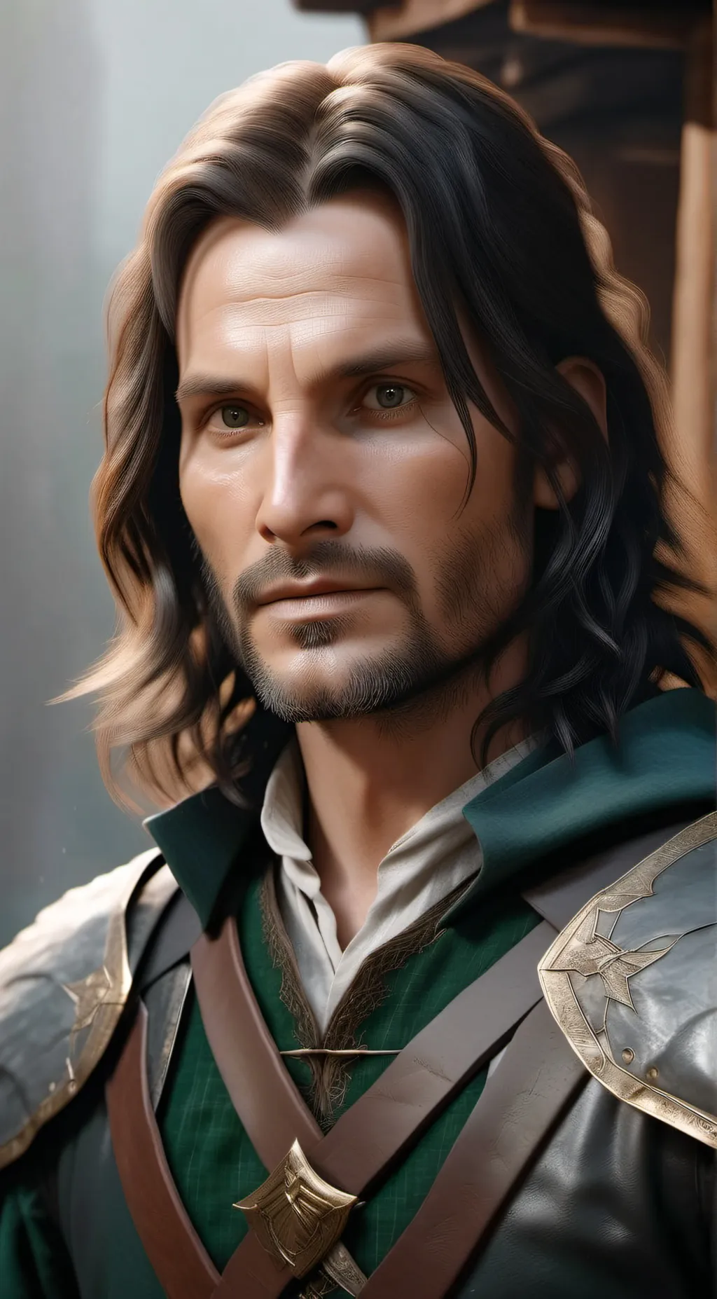 ai character: Aragorn background