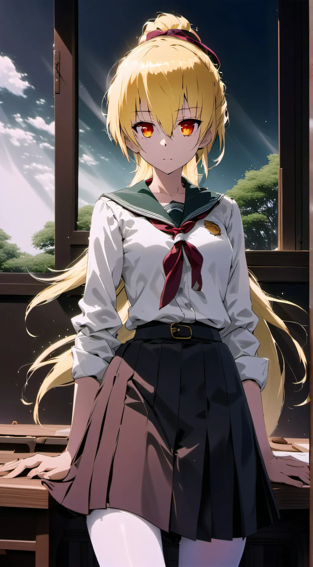 ai character: Tazusa Ando background