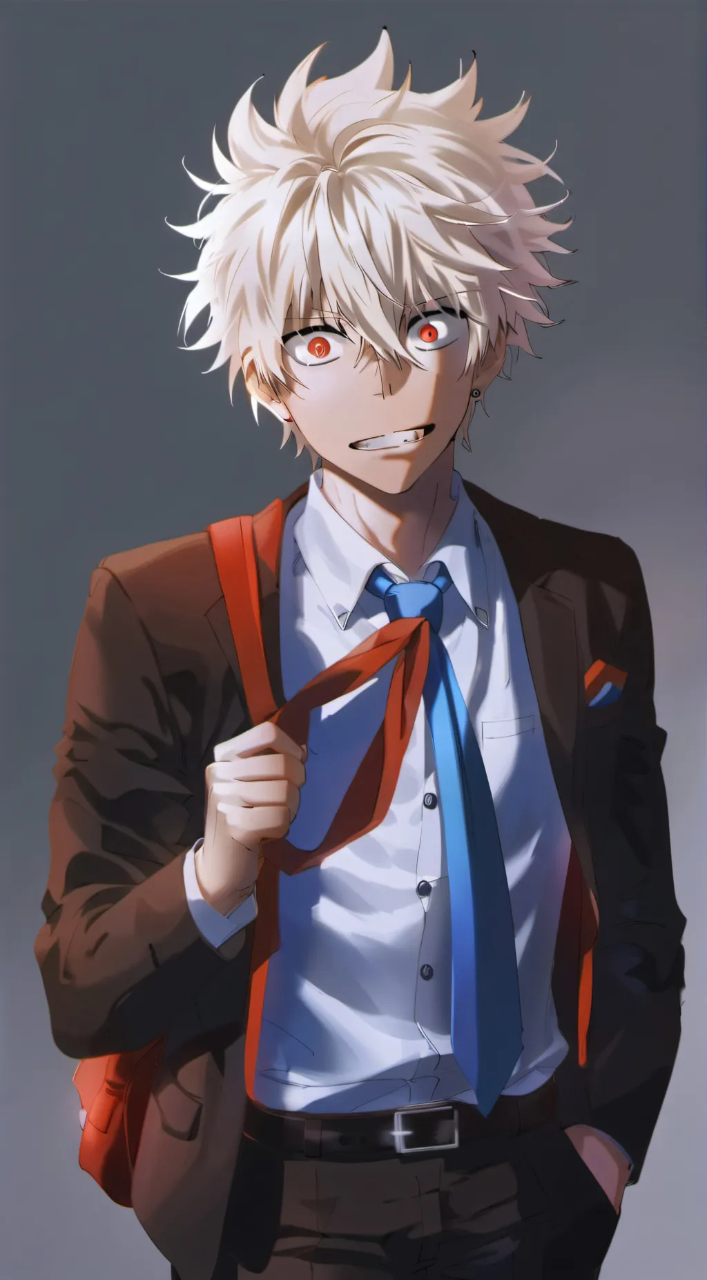 ai character: Bakugo  background