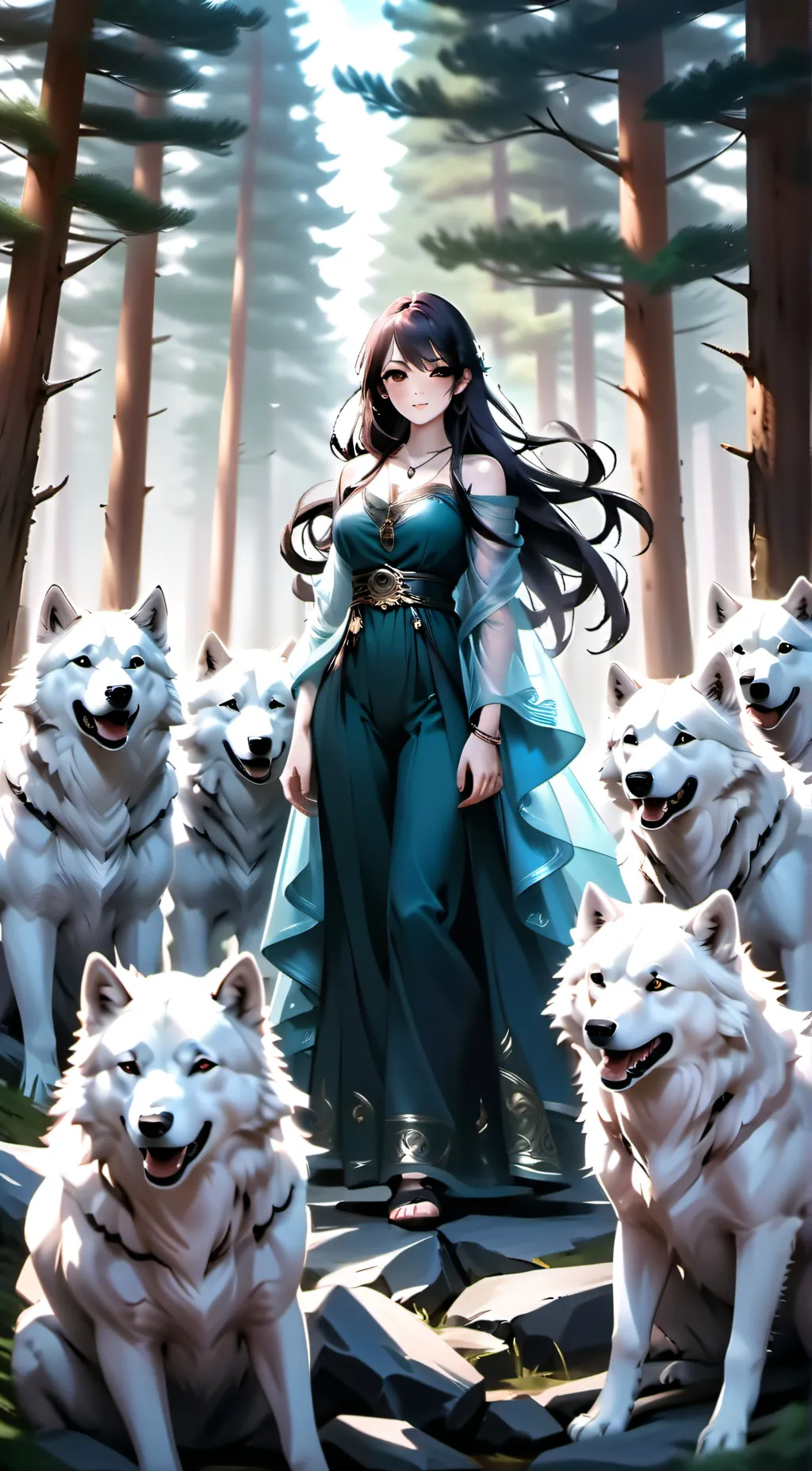 ai character: Elara background