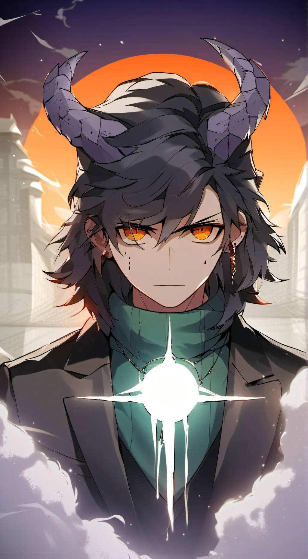 ai character: Pierce background