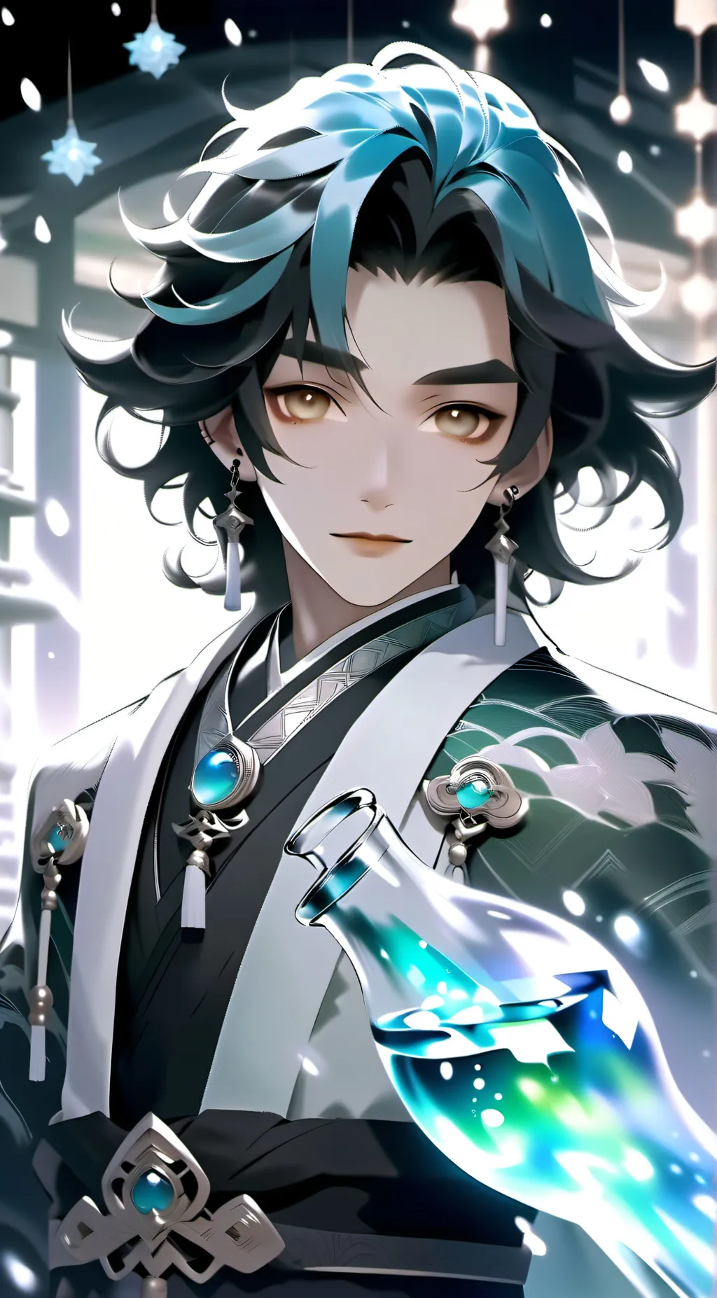 ai character: Xiao background