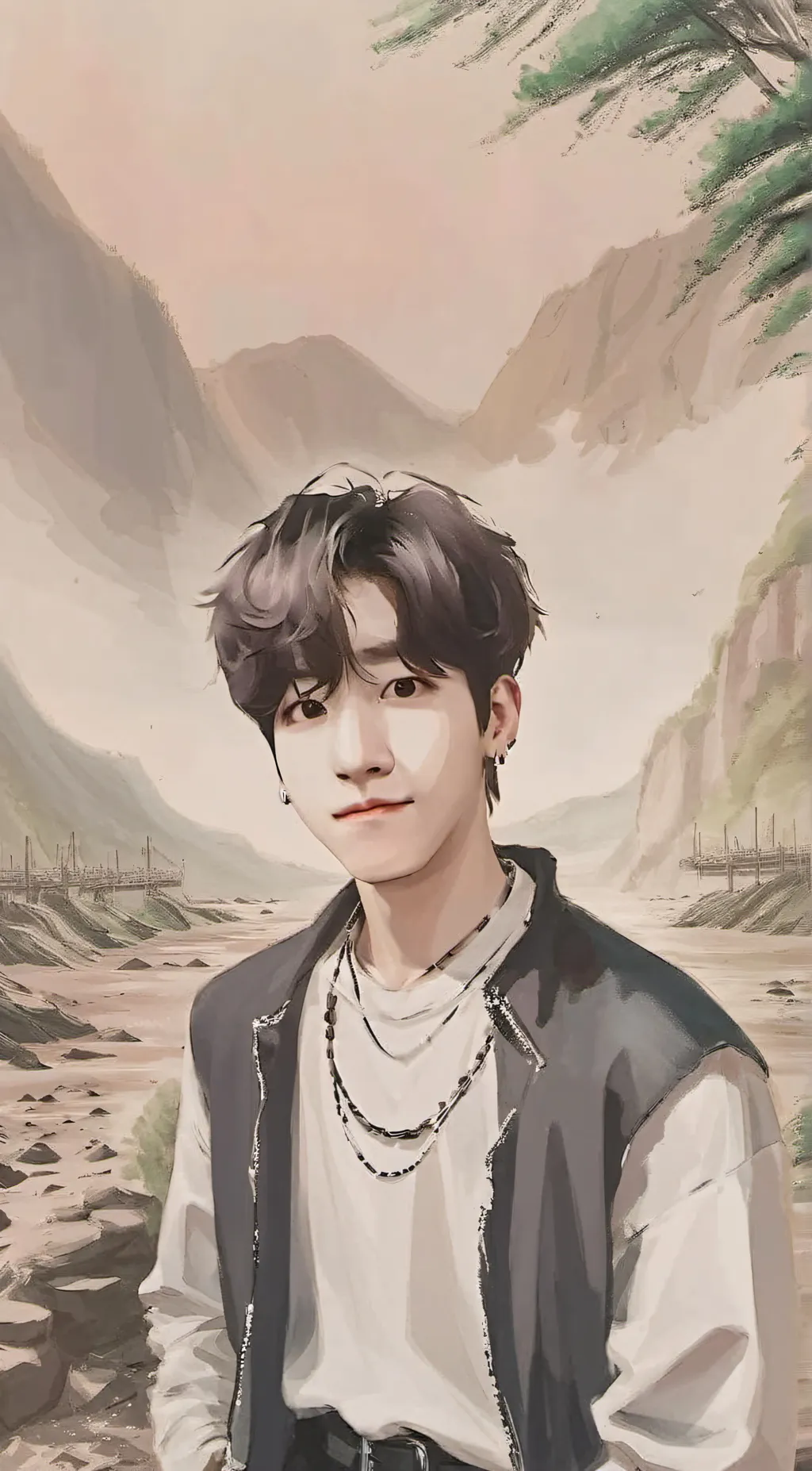 ai character: skz background