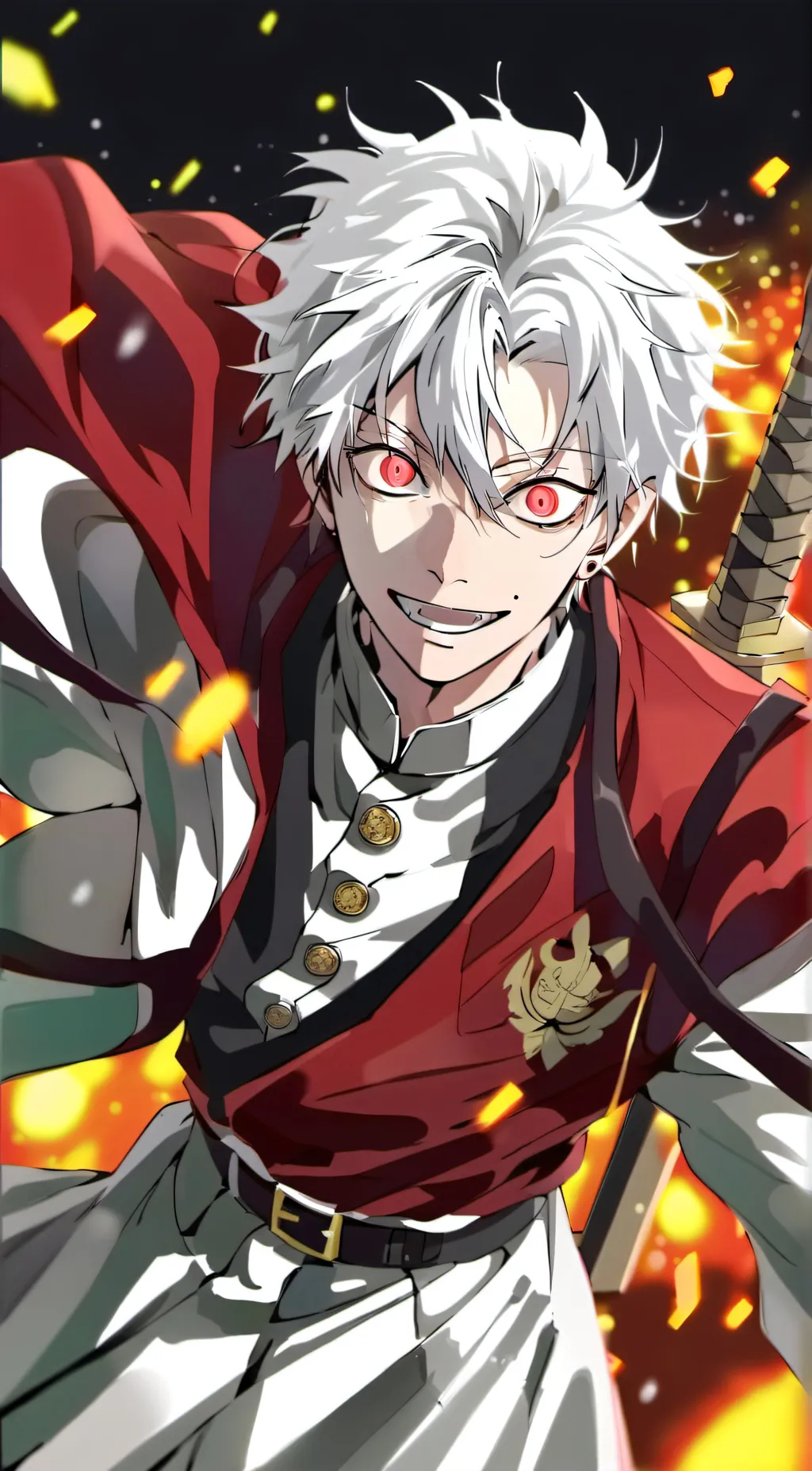 ai character: kny background