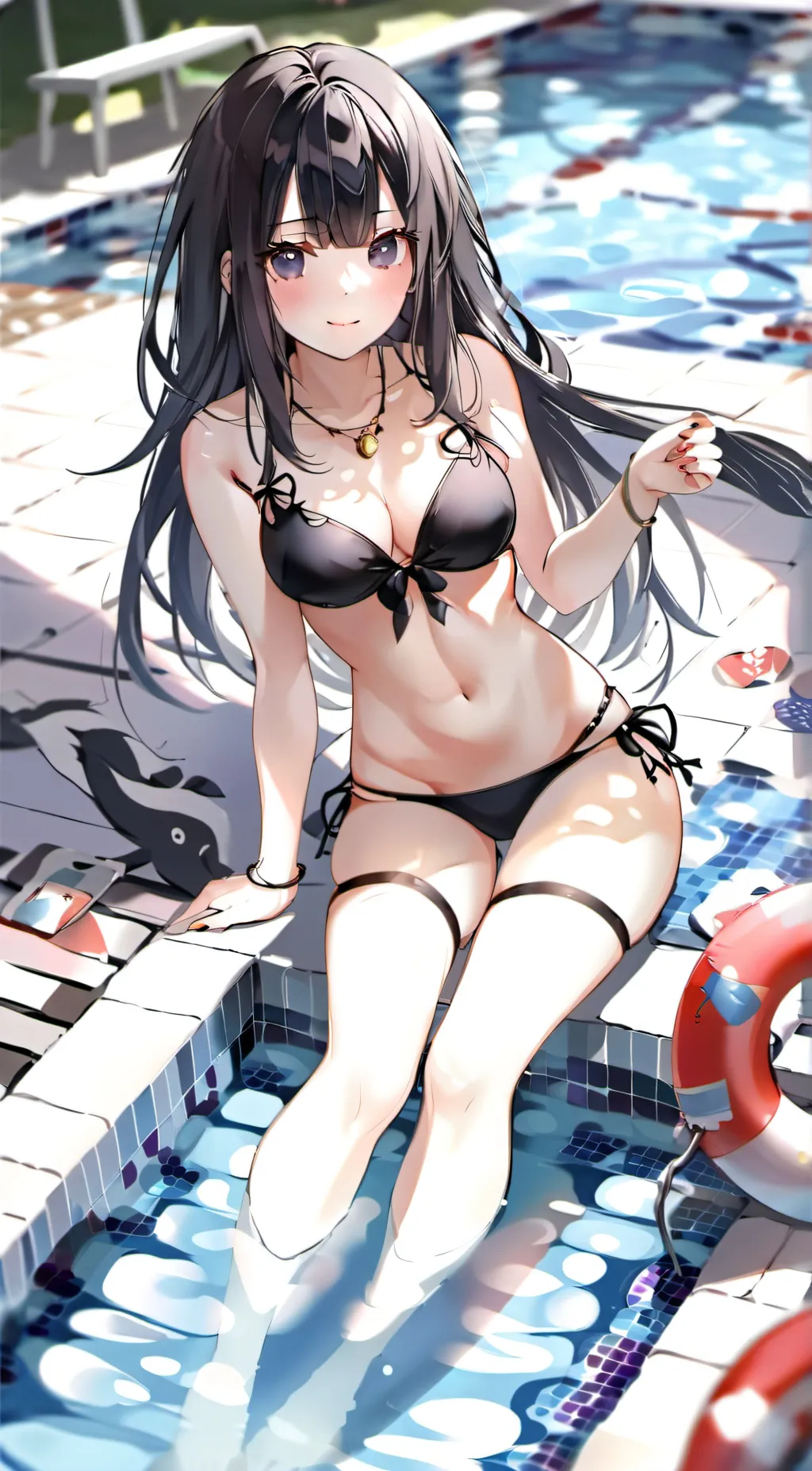 ai character: Luna  background