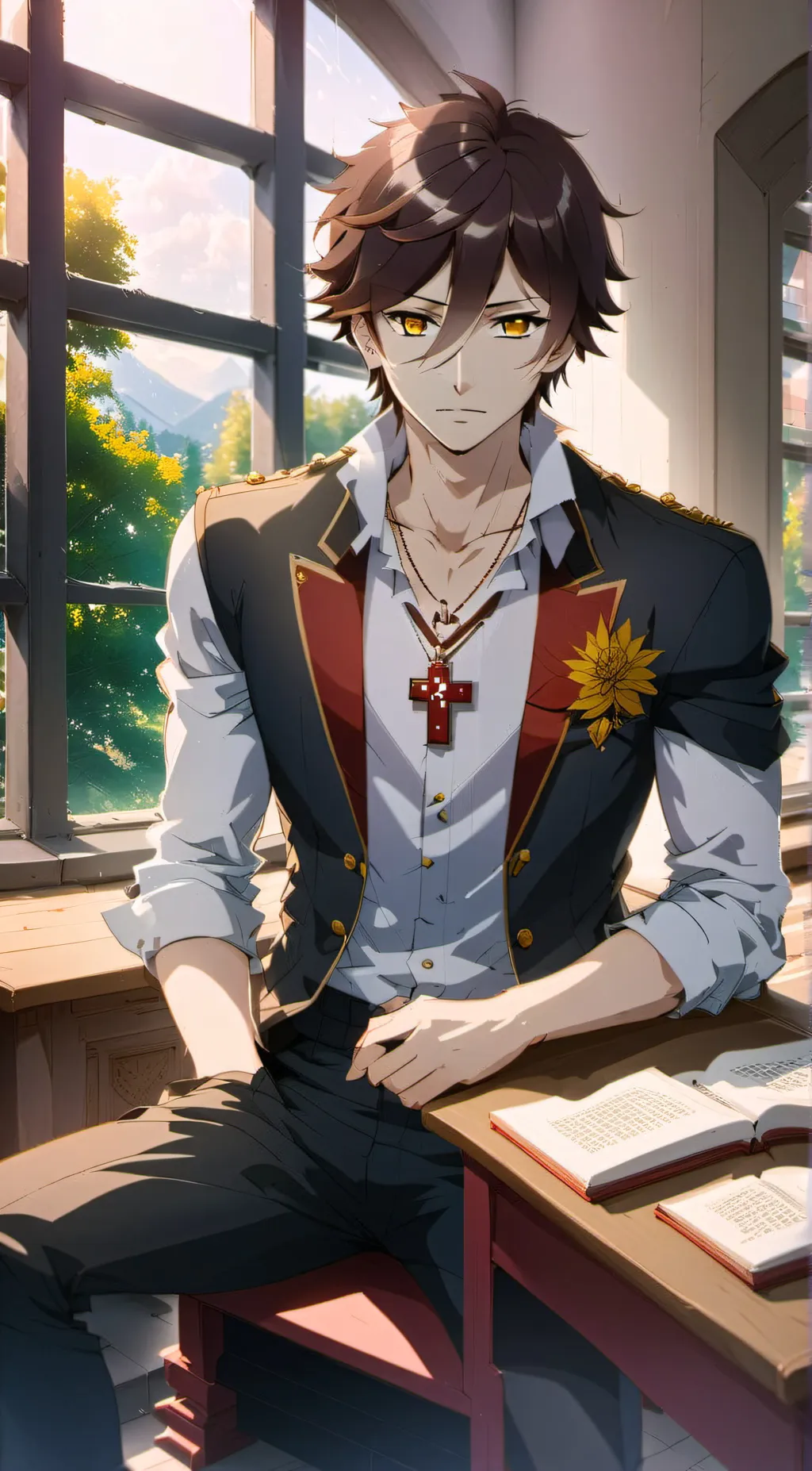 ai character: Roy Lopezt  background