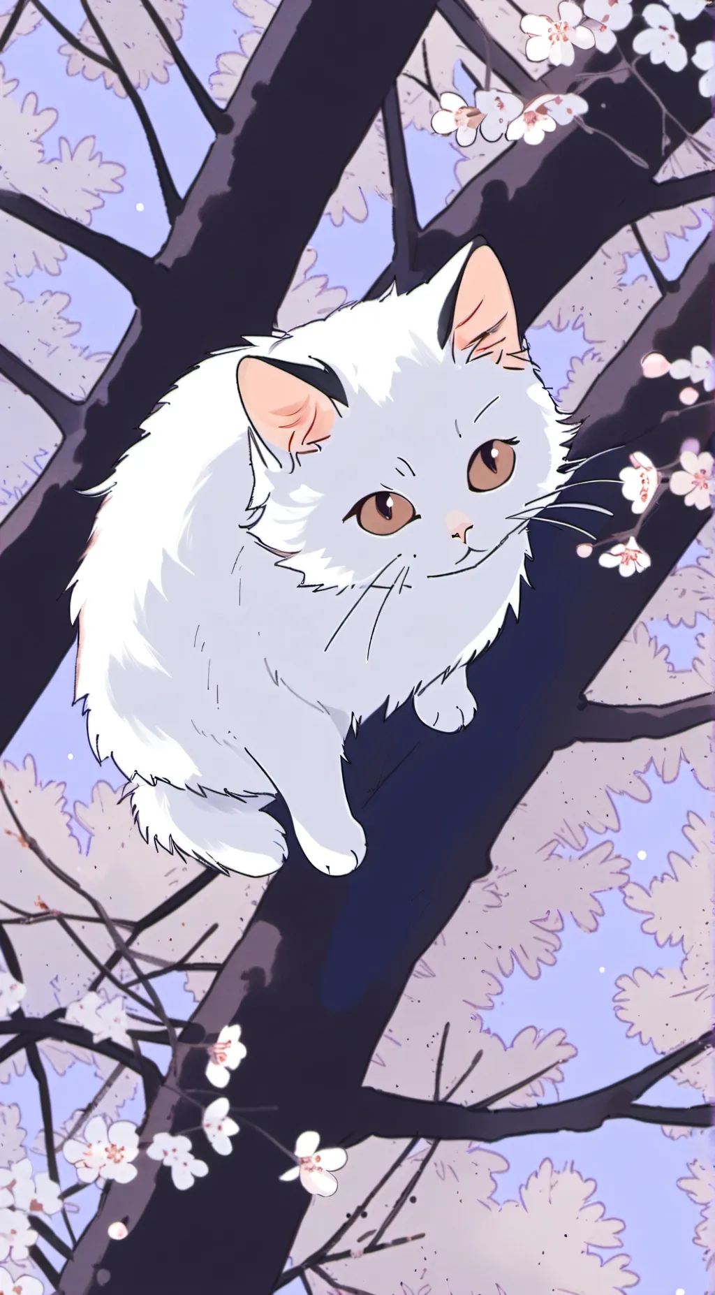 ai character: Cat background