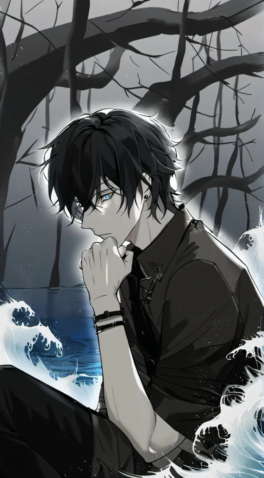 ai character: Luke  background