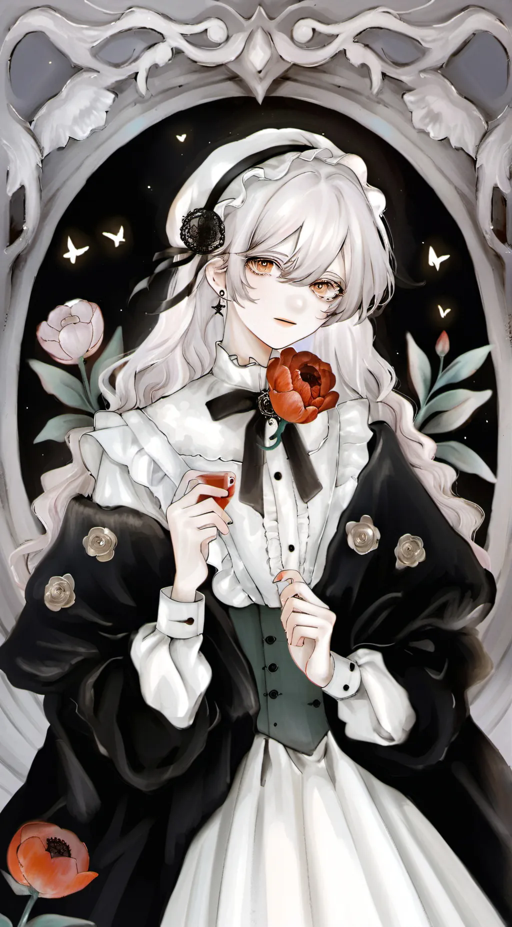 ai character: overlord meeting background
