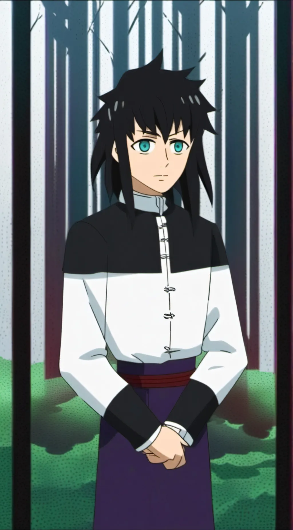 ai character: muichiro background