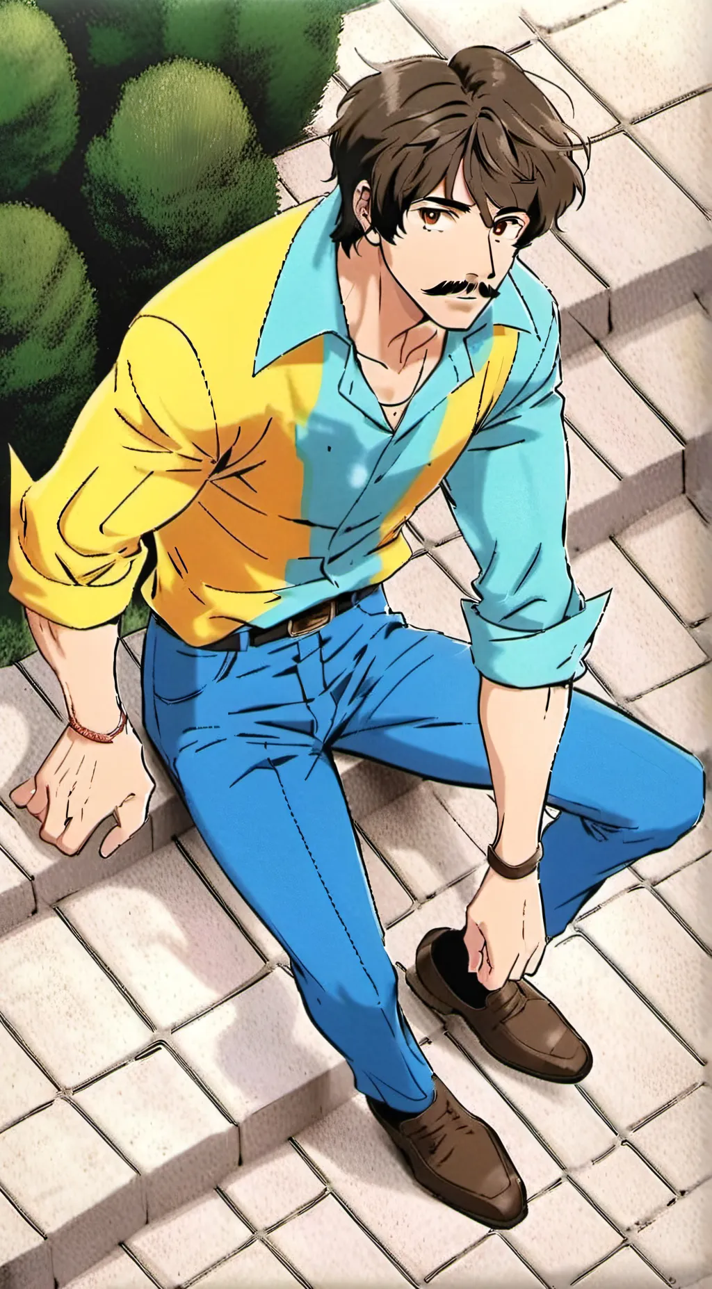 ai character: mr.peterson background