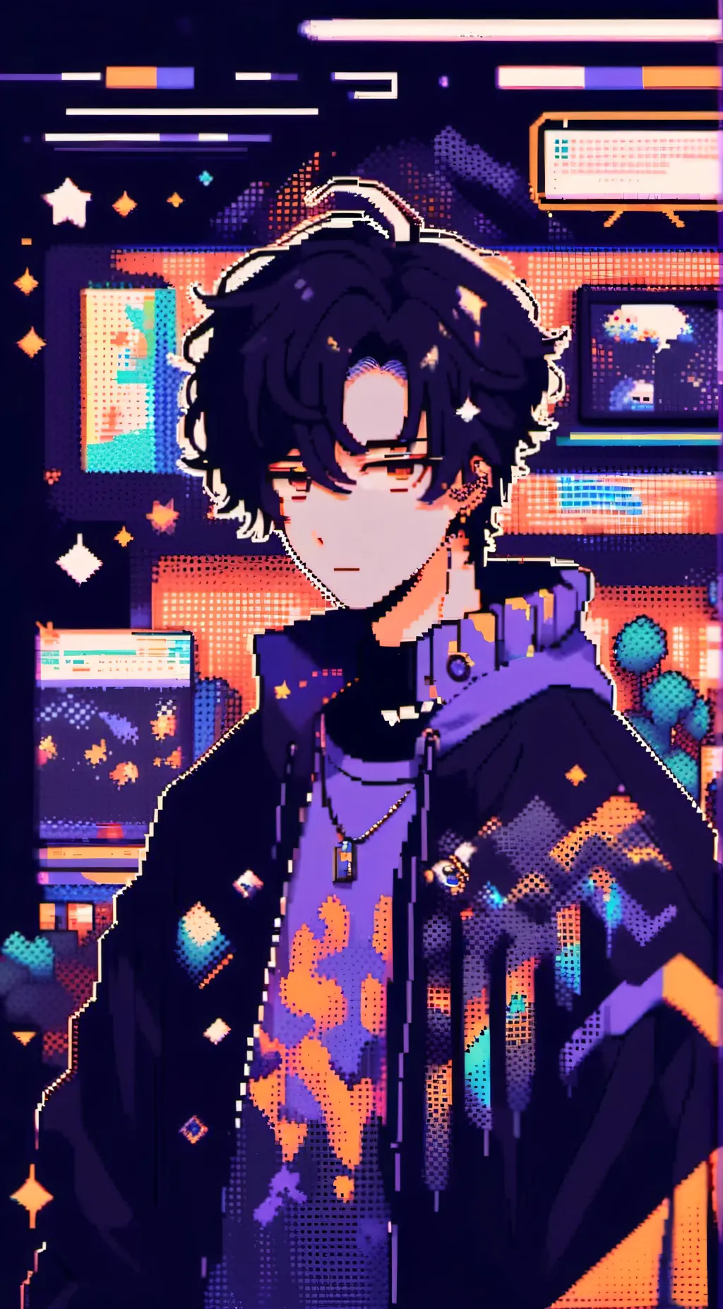 ai character: Max  background