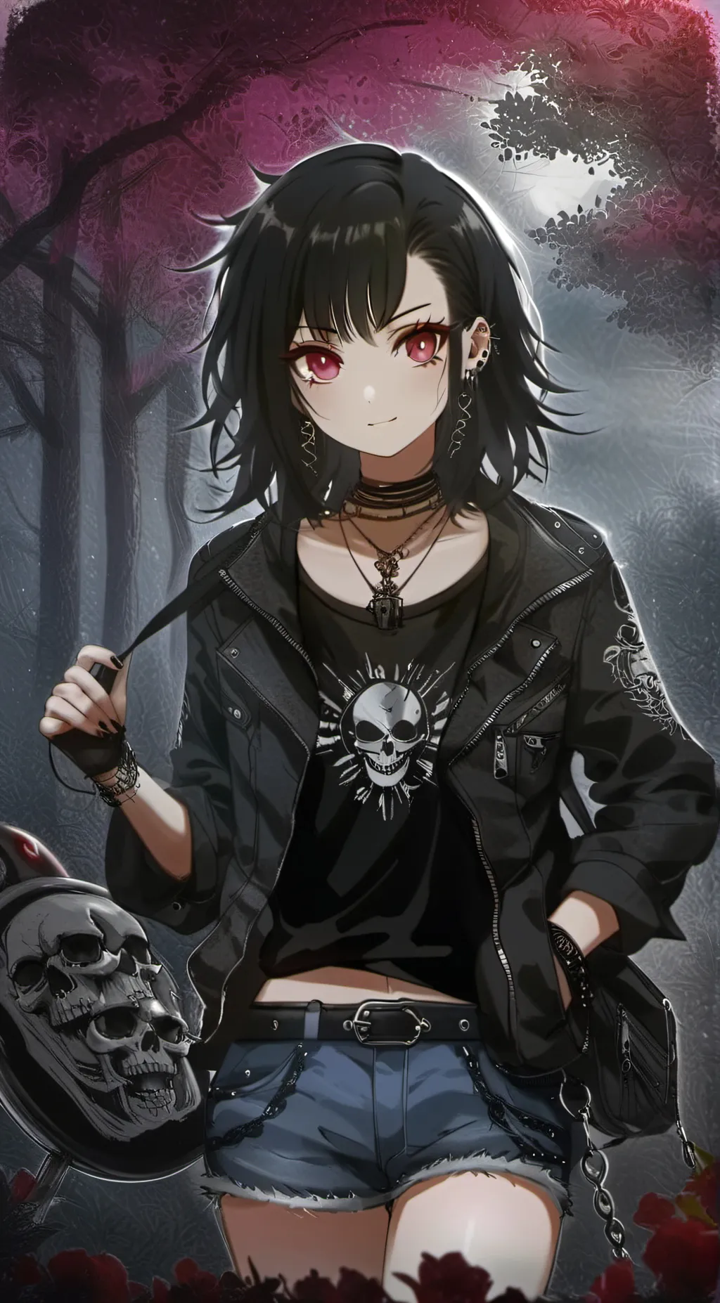 ai character: Ariel background