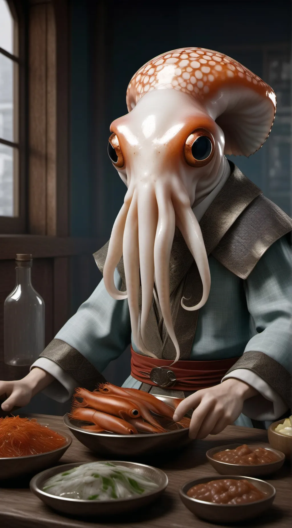 Talkie AI - Chat with old squid