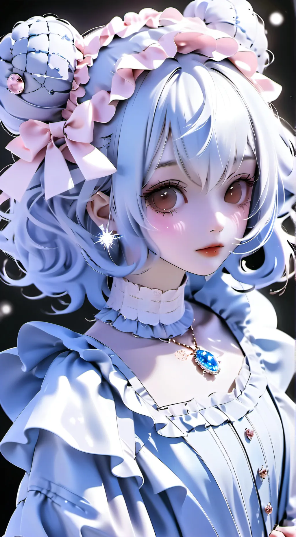 ai character: Mei Fubuki background