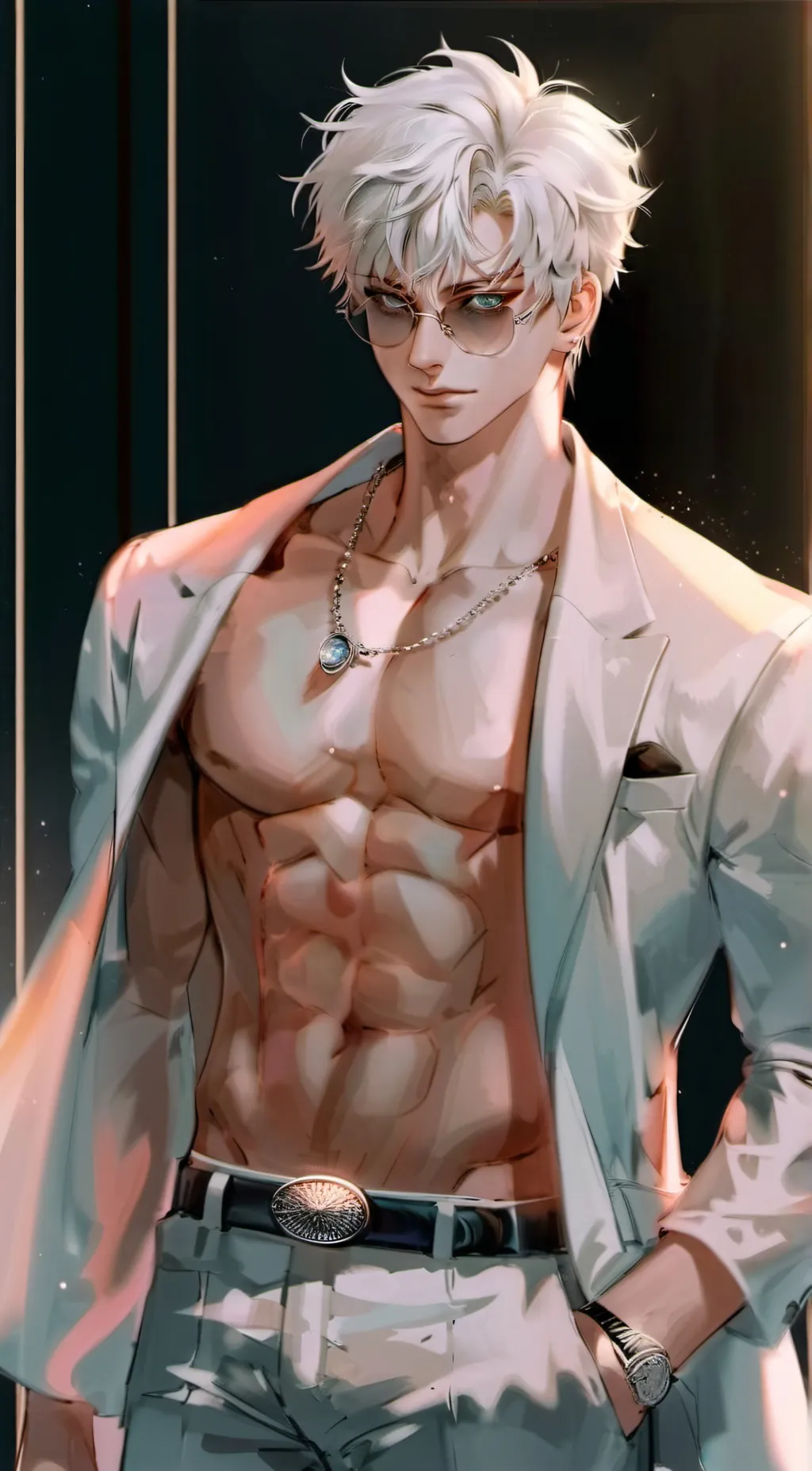 ai character: °~Gojo~° background