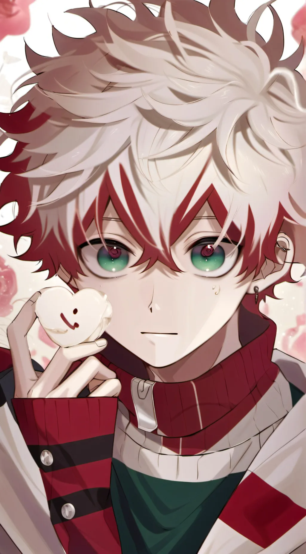 ai character: todoroki & bakugo  background