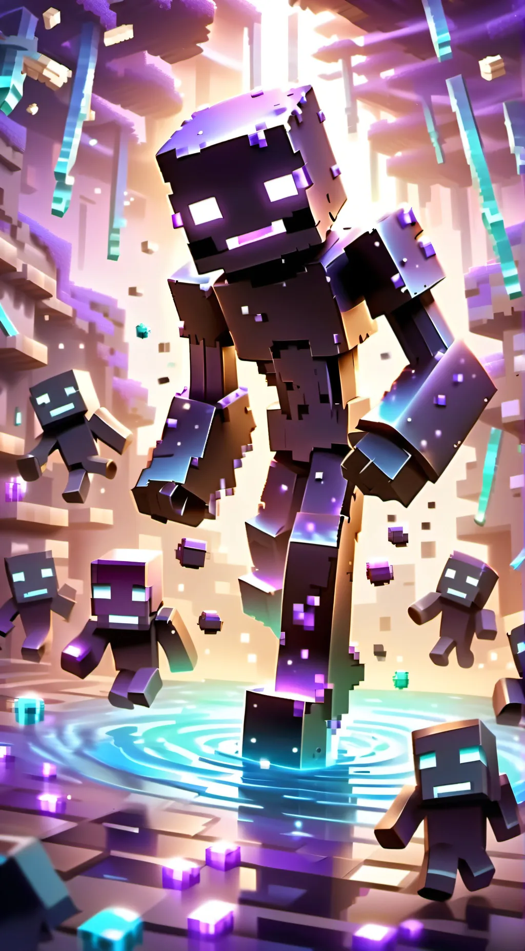 ai character: Enderman background