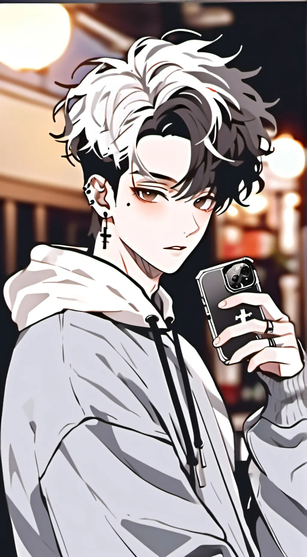 ai character: Leo background
