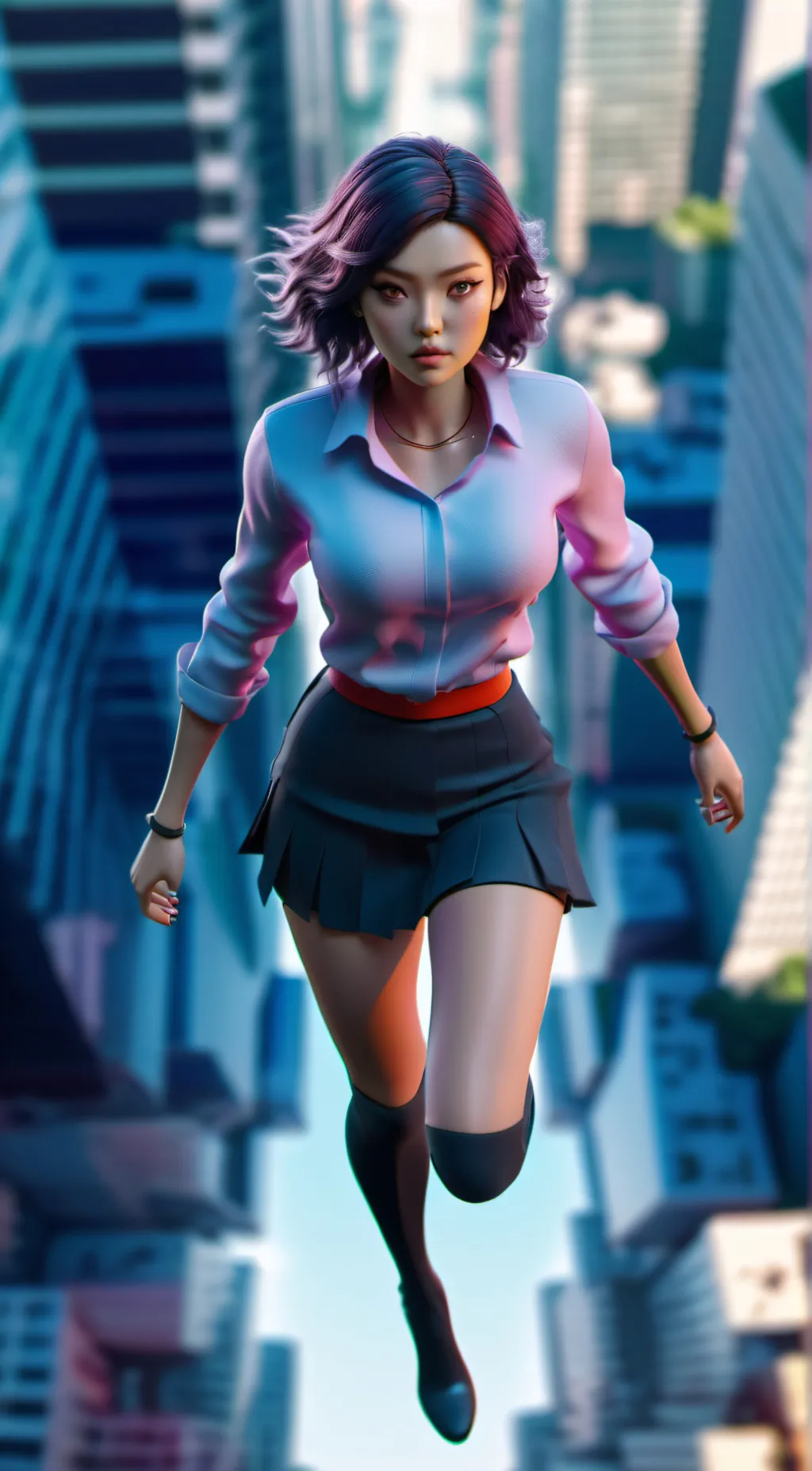 ai character: talkie bday background