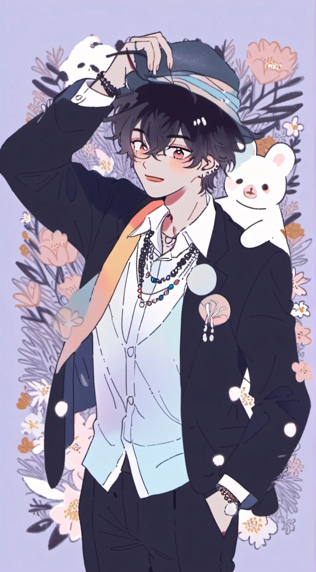ai character: noah  background