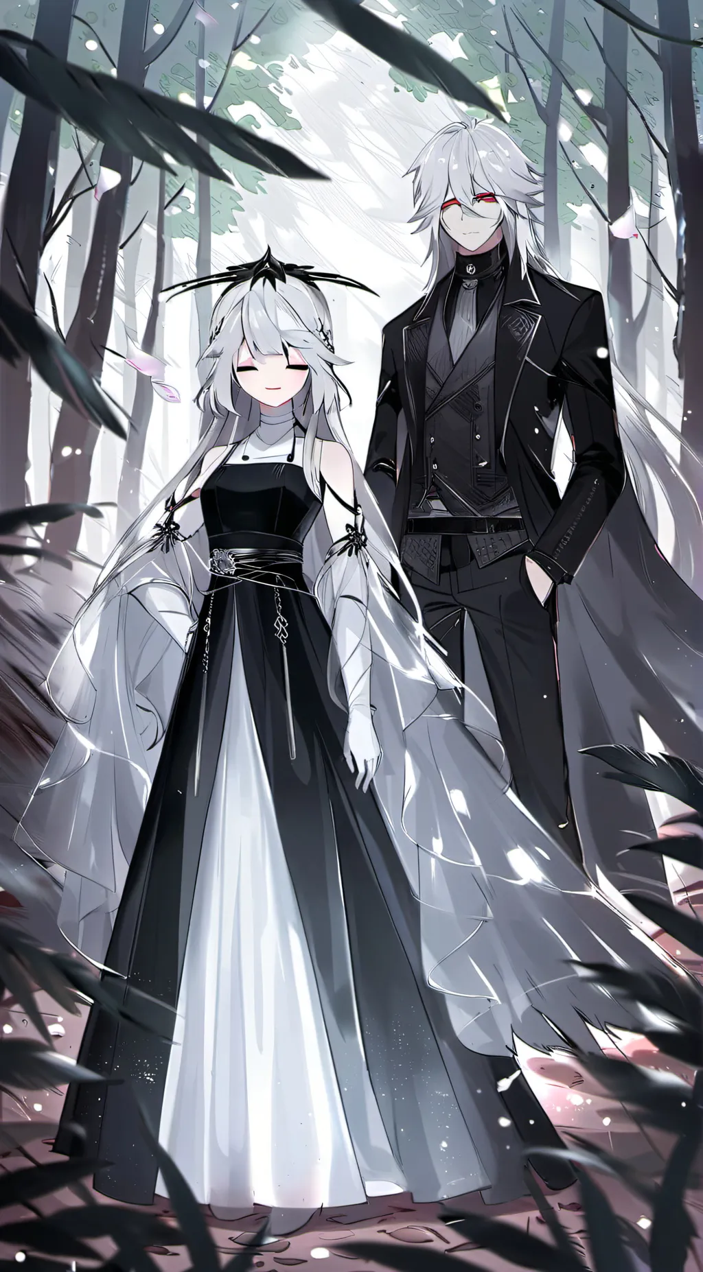 ai character: Claire x Oliver background