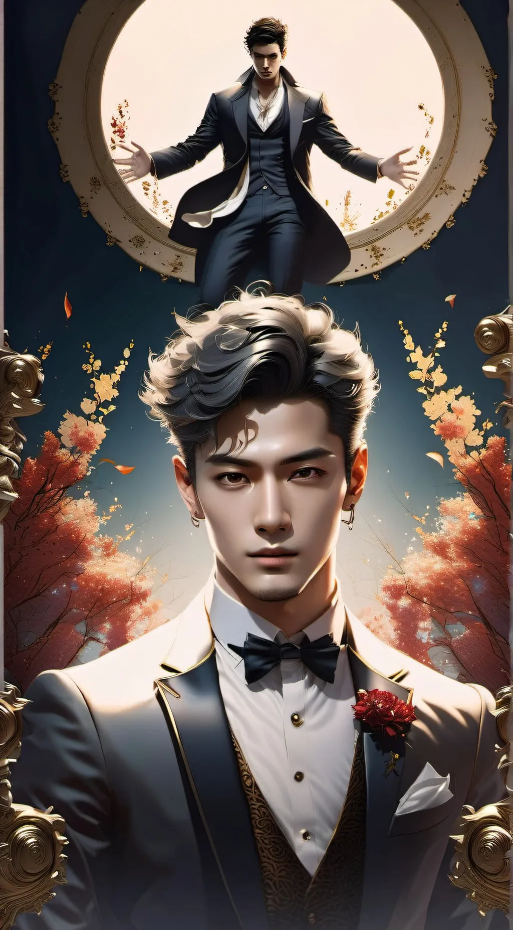 ai character: Kevin  background